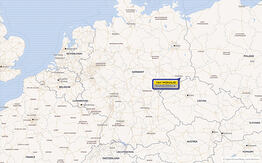 Map section with the location of the company